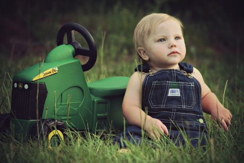 Kindersitz für Traktor